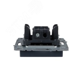 Переключатель IEK BRITE 1кл маренго