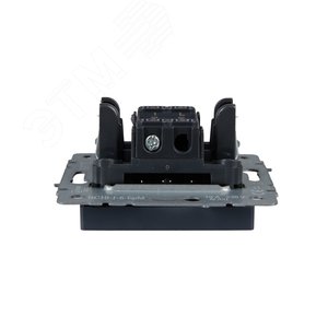 Переключатель IEK BRITE 1кл маренго