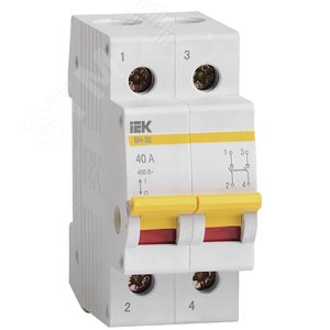 Выключатель нагрузки IEK 40А 2Р ВН-32 