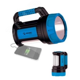 Фонарь Космос KOSACCU9107WUSB 7W USB зар.уст. 220/12В
