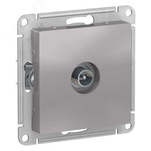 Розетка AtlasDesign ATN000393 TV, алюминий, механизм