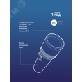 Фонарь КОСМОС KOS111Lit 3Вт с зумом акк.18650