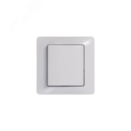 Выключатель GLOSSA GSL000111 1кл, белый
