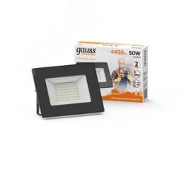 Прожектор GAUSS 613527150 50Вт 220-240В 3000k IP65 