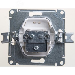 Розетка GLOSSA GSL000691 TV, механизм, перламутр