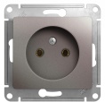 Розетка GLOSSA GSL001241 1-ая б/з платина