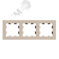 Рамка AtlasDesign ATN001203 3-ая песочный