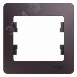 Рамка GLOSSA GSL001401 1пост сиреневый туман