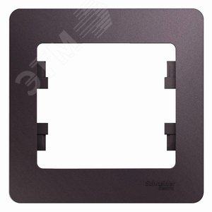 Рамка GLOSSA GSL001401 1пост сиреневый туман