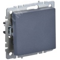 Переключатель IEK BRITE 1кл маренго