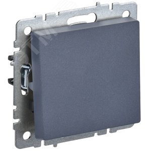 Переключатель IEK BRITE 1кл маренго