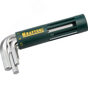 Набор коротких имбусовых ключей KRAFTOOL 27430-1 8шт