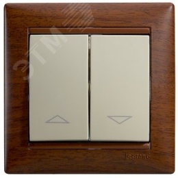 Legrand Valena 774304 выключатель управл.жалюзи мех сл.кость 