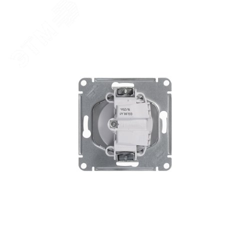 Розетка GLOSSA GSL000141 б/з в рамку белый