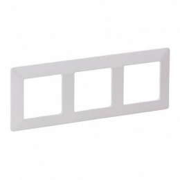 Legrand Valena-L 754003 рамка 3-поста белая