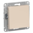 Кнопка нажимная AtlasDesign ATN000215 бежевый, механизм