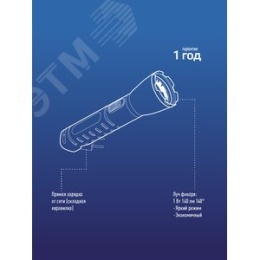 Фонарь Космос KOCAcc103LED 1W 500mA