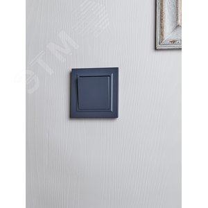 Переключатель IEK BRITE 1кл маренго