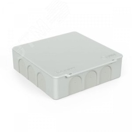 Коробка ПРОМРУКАВ 60-0302 100*100*30 (серая)монт.пистолета