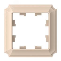 Рамка AtlasDesign ATN101201 1-ая ANTIQUE песочный