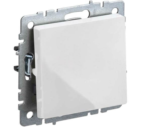 Выключатель IEK BRITE 1кл белый