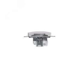 Розетка GLOSSA GSL000141 б/з в рамку белый