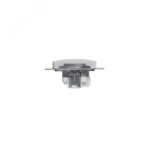 Розетка GLOSSA GSL000141 б/з в рамку белый