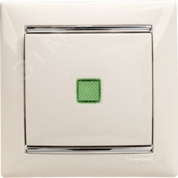 Legrand Valena 774410 выключатель 1кл с под. мех белый 
