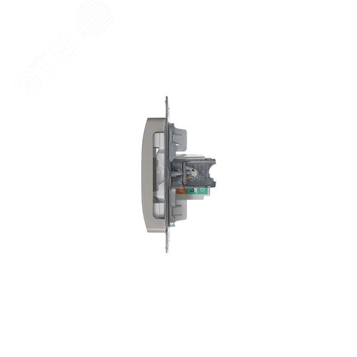 Розетка GLOSSA GSL001281К RJ45