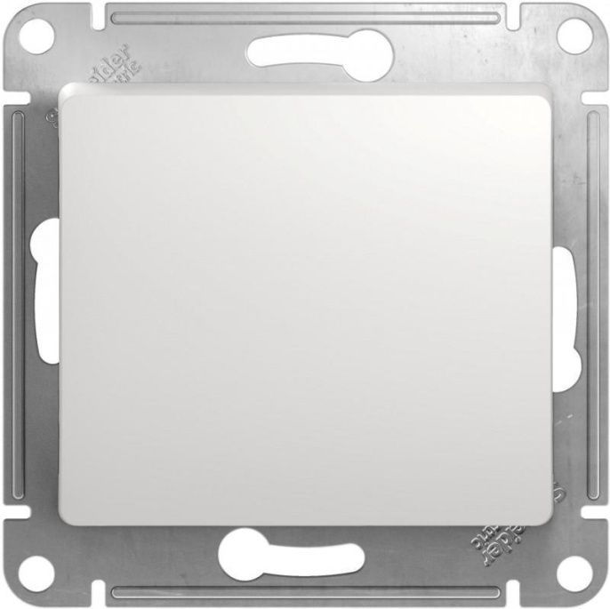 Выключатель GLOSSA GSL000111 1кл, белый