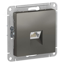 Розетка AtlasDesign ATN000983 RJ45 сталь