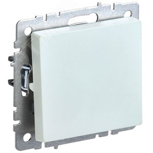 Выключатель IEK BRITE 1кл жемчуг