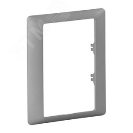 Legrand Valena-L 754241 Рамка 2-пост алюминий двойная розетка