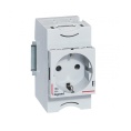 Розетка Legrand 004285 10/16А на DIN-рейку