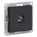 Розетка AtlasDesign ATN001091 TV карбон, механизм