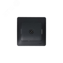 Розетка GLOSSA GSL000791 TV антрацит