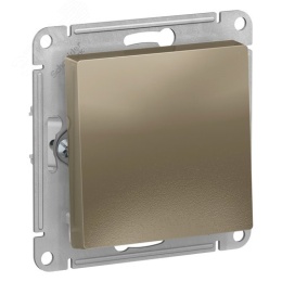 Выключатель AtlasDesign ATN000511 1кл, шампань, механизм