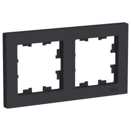 Рамка AtlasDesign ATN001002 2-ая карбон
