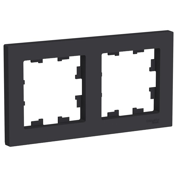 Рамка AtlasDesign ATN001002 2-ая карбон