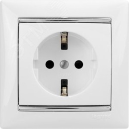 Legrand Valena 774420 Розетка 2к+3нем.ст. мех. белый 
