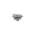 Выключатель GLOSSA GSL000151 2кл, белый