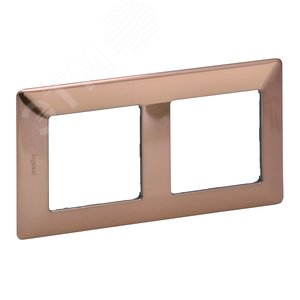 Legrand Valena-L 754162 рамка 2-поста медь