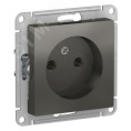 Розетка AtlasDesign ATN000941 1-я б/з сталь