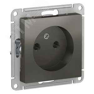 Розетка AtlasDesign ATN000941 1-я б/з сталь