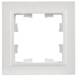 Рамка IEK BRITE 1пост белый