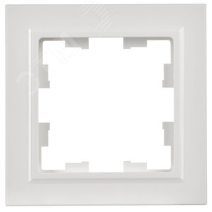 Рамка IEK BRITE 1пост белый