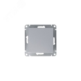 Выключатель AtlasDesign ATN000311 1кл, алюминий, механизм
