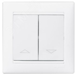 Legrand Valena 774404 выключатель управл.жалюзи мех бел. 
