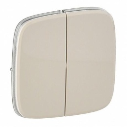 Legrand Valena-A 755026 клав. 2выкл сл.кость