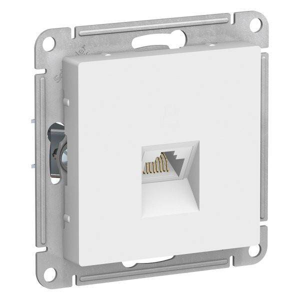 Розетка AtlasDesign ATN000183 RG45, белый, механизм